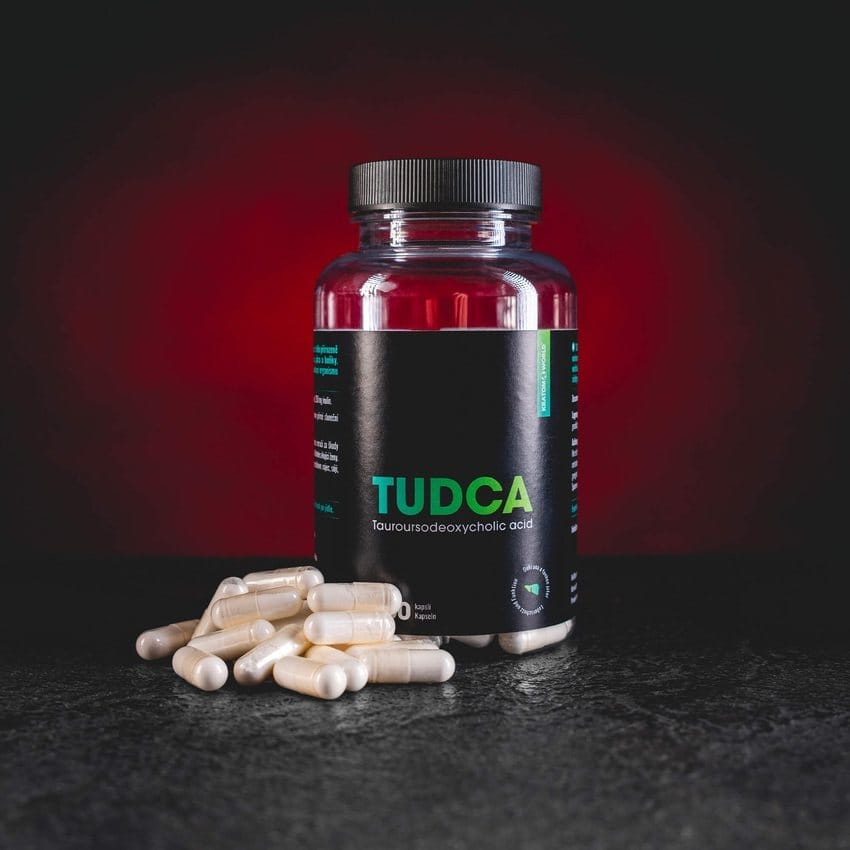 TUDCA Kratom World, 100 capsule de 250mg cu acid tauroursodeoxicolic