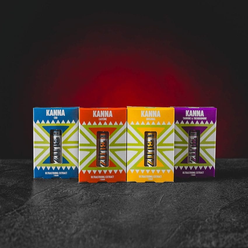 Kanna Blitz Extract Kratom World, extract de kanna 1g pentru focus, speed boost și claritate