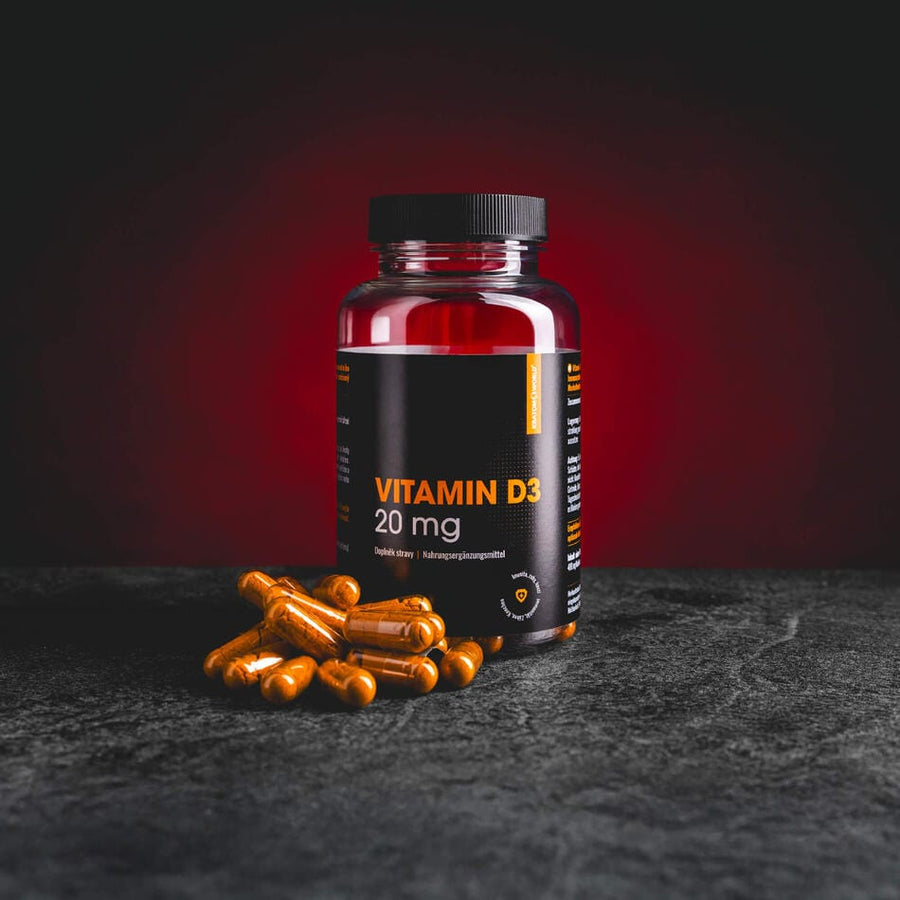 Vitamina D3 Kratom World, 100 capsule pentru susținerea imunității, oaselor și stării psihice bune