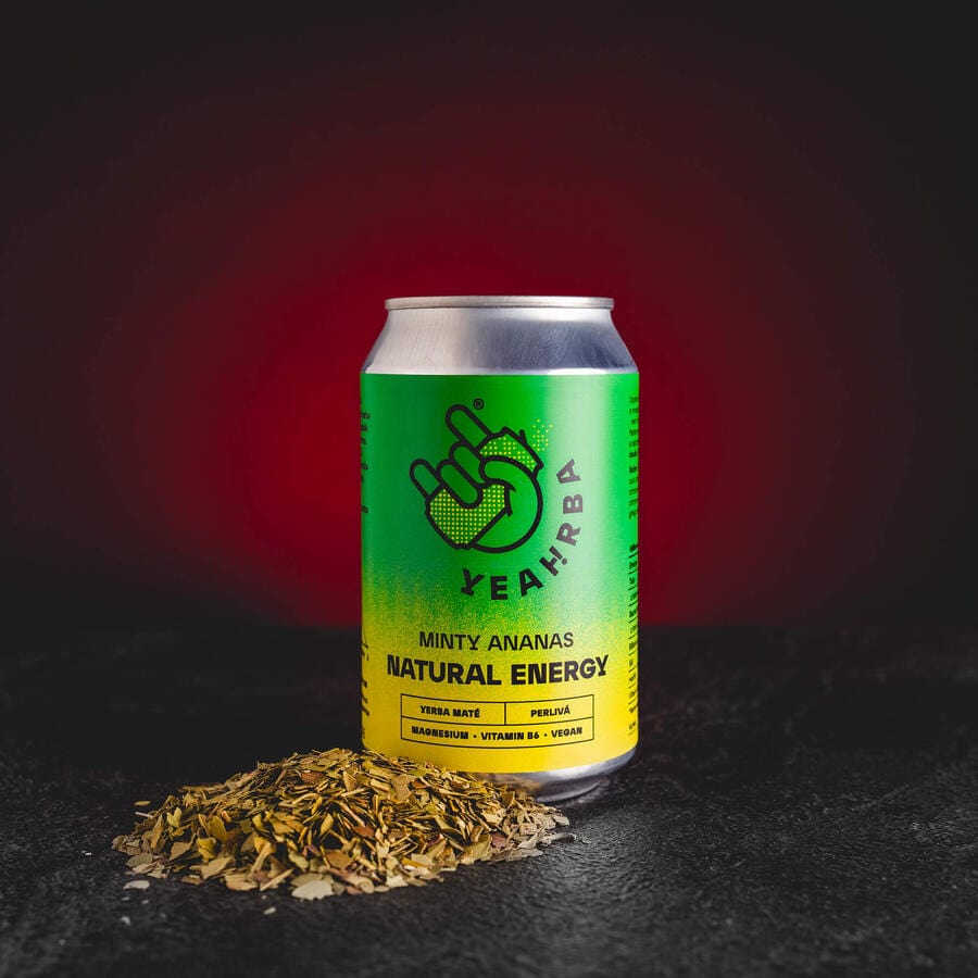 Yerba Mate cu mentă și ananas de la Kratom World, cu un gust răcoritor și exotic.