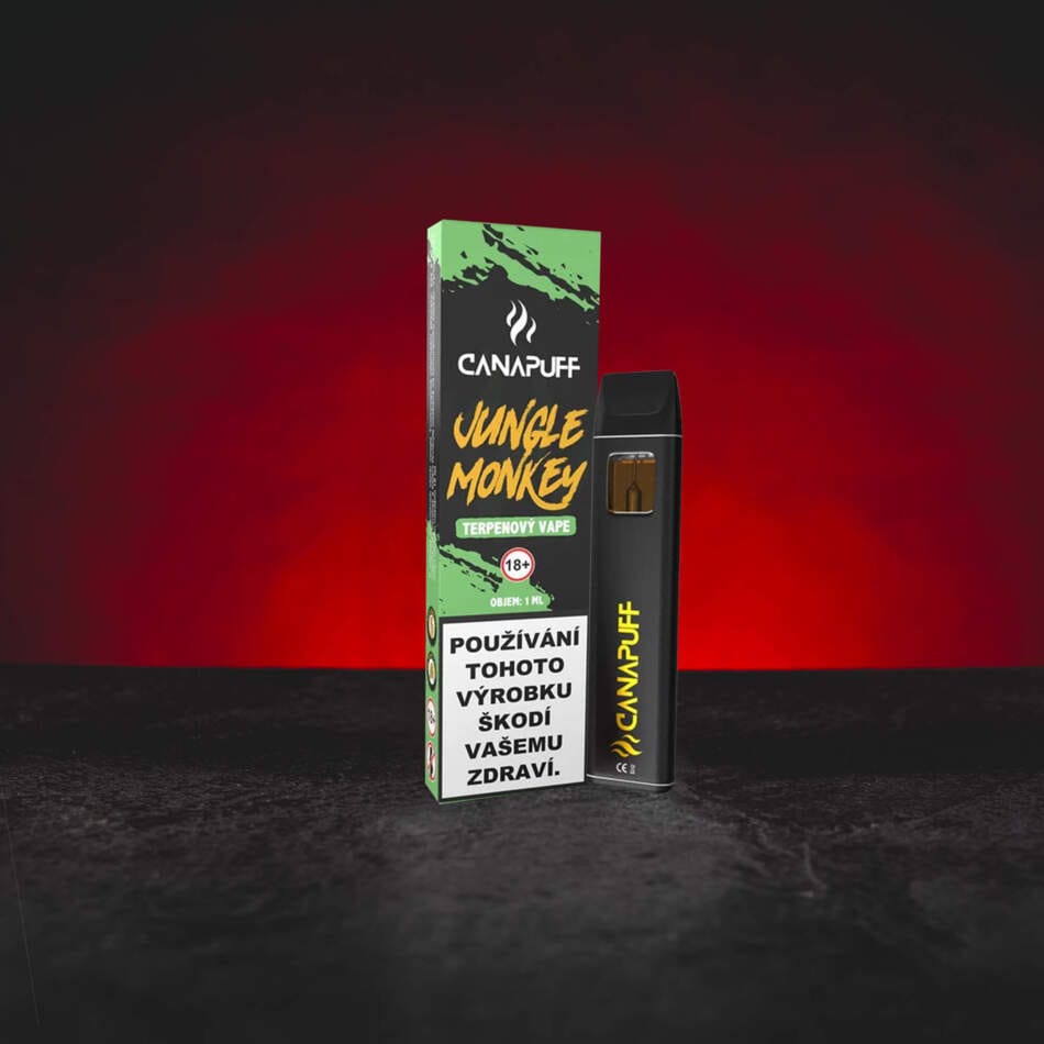 Terpene Vape Jungle Monkey 1 ml - terpene de cânepă cu note de fructe tropicale, citrice și plante aromatice