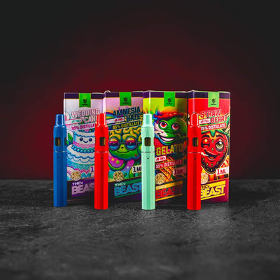 THV Beast Vape Kratom World, fotografie comună cu vape THV, canabinoid CBD din oferta Kratom World